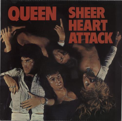 Queen Sheer Heart Attack - 1st - EX UK vinyl LP album (LP record